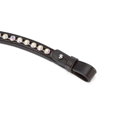 Shires Velociti GARA Iridescent Diamante Browband Havana| Online For Equine