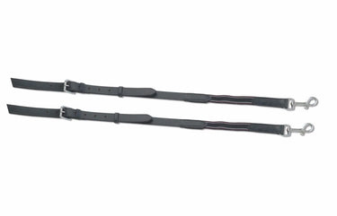 Buy Shires Velociti GARA Leather & Elastic Side Reins - Colour Black - Size 32" x 5/8"| Online for Equine