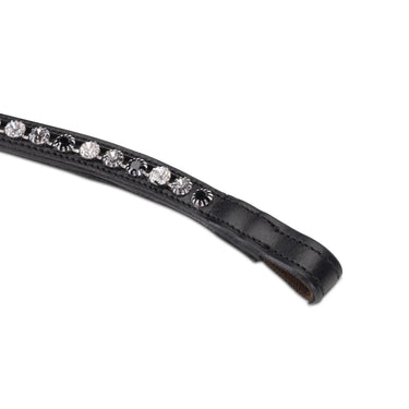 Shires Velociti GARA Three Tone Browband Black/Black| Online For Equine