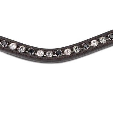 Shires Velociti GARA Three Tone Browband Black/Havana| Online For Equine
