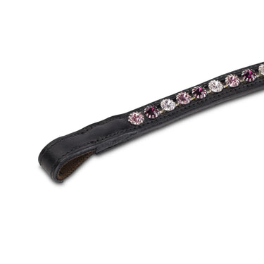 Shires Velociti GARA Three Tone Browband Cerise/Black| Online For Equine