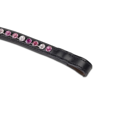 Shires Velociti GARA Three Tone Browband Rose/Black| Online For Equine