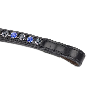 Shires Velociti GARA Two Tone Browband Blue/Black| Online For Equine