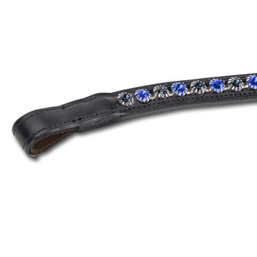 Shires Velociti GARA Two Tone Browband Blue/Black| Online For Equine