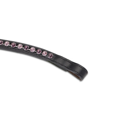 Shires Velociti GARA Two Tone Browband Cerise/Black| Online For Equine