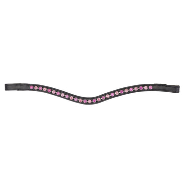 Shires Velociti GARA Two Tone Browband Rose/Black| Online For Equine