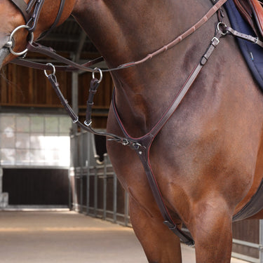 Shires Velociti LUSSO Elite Close Contact Breastplate Havana| Online For Equine