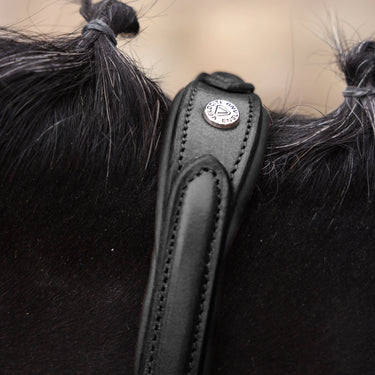 Shires Velociti LUSSO Opus 180M Padded Flash Bridle Black| Online For Equine