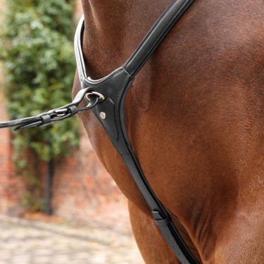 Shires Velociti LUSSO Opus Close Contact Breastplate Black| Online For Equine