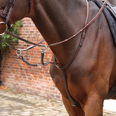 Shires Velociti LUSSO Opus Close Contact Breastplate Havana| Online For Equine