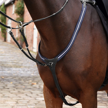 Shires Velociti LUSSO Opus Elastic Breastplate Black| Online For Equine