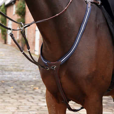 Shires Velociti LUSSO Opus Elastic Breastplate Havana| Online For Equine