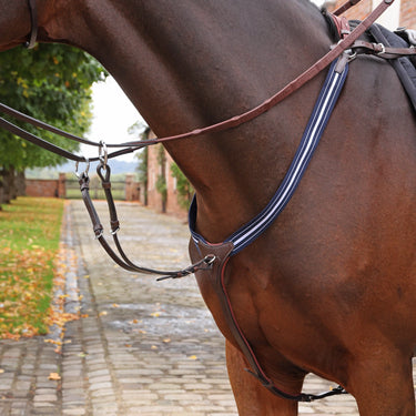 Shires Velociti LUSSO Opus Elastic Breastplate Havana| Online For Equine