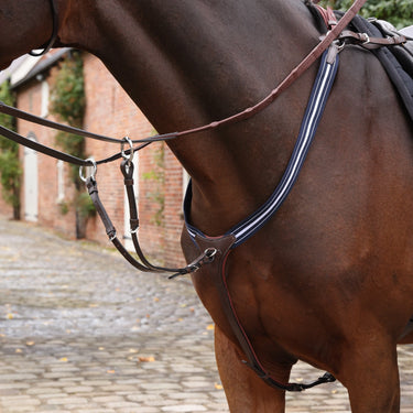 Shires Velociti LUSSO Opus Elastic Breastplate Havana| Online For Equine