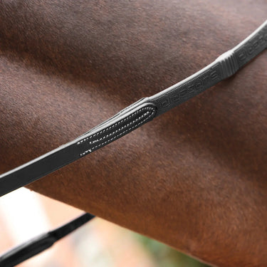Shires Velociti LUSSO Opus Soft Grip Reins Black| Online For Equine