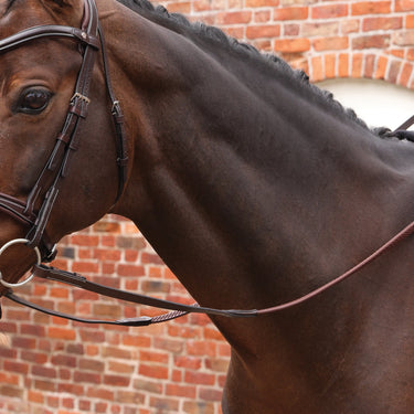 Shires Velociti LUSSO Opus Soft Grip Reins Havana| Online For Equine
