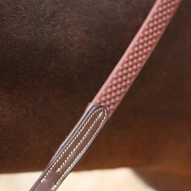 Shires Velociti LUSSO Opus Soft Grip Reins Havana| Online For Equine