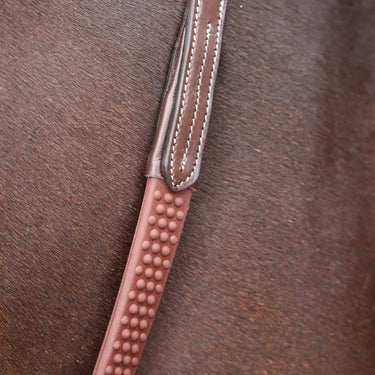 Shires Velociti LUSSO Opus Pro SureGrip Reins Havana| Online For Equine