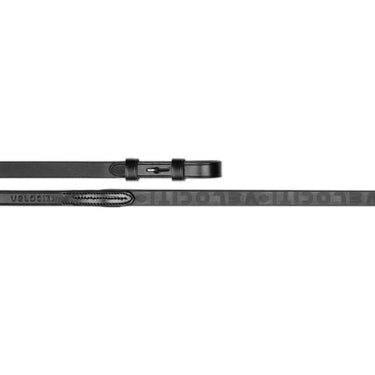 Shires Velociti Lusso Black Rubber Grip Reins| Online For Equine