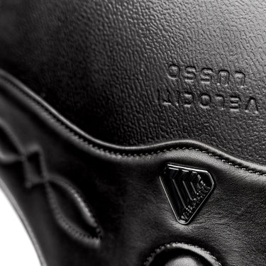 Buy Shires Velociti Lusso Black Stud Girth With Elastic| Online for Equine