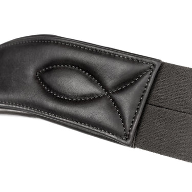 Buy Shires Velociti Lusso Black Stud Girth With Elastic| Online for Equine