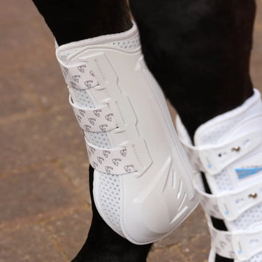 Shires White ARMA Carbon Training Boots| Online For Equine