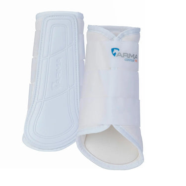 Shires White ARMA Contour Pro Brushing Boots| Online For Equine
