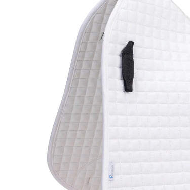 Shires White ARMA Deluxe Cotton Dressage Saddlecloth| Online For Equine