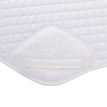 Shires White ARMA Deluxe Cotton Jump Saddlecloth| Online For Equine