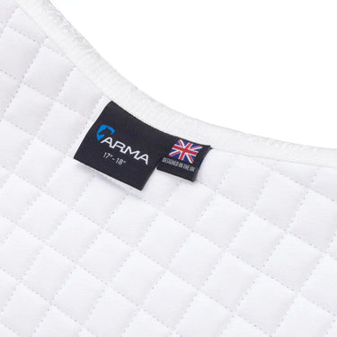 Shires White ARMA Deluxe Cotton Numnah| Online For Equine