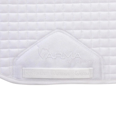 Shires White ARMA Deluxe Cotton Saddlecloth| Online For Equine