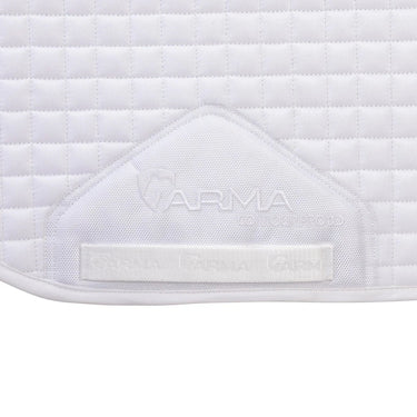 Shires White ARMA Deluxe Cotton Saddlecloth| Online For Equine