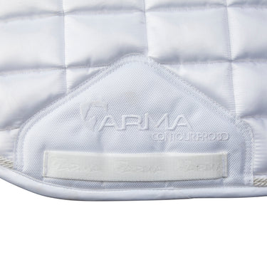 Shires White ARMA Eltar Satin Dressage Saddlecloth| Online For Equine