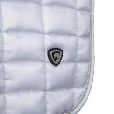 Shires White ARMA Eltar Satin Dressage Saddlecloth| Online For Equine