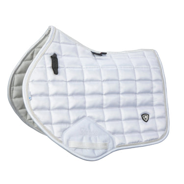 Shires White ARMA Eltar Satin Jump Saddlecloth| Online For Equine