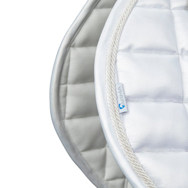 Shires White ARMA Eltar Satin Jump Saddlecloth| Online For Equine