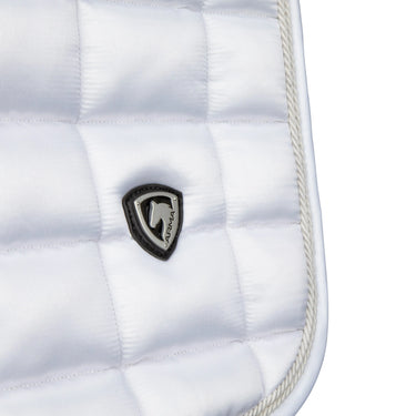 Shires White ARMA Eltar Satin Jump Saddlecloth| Online For Equine