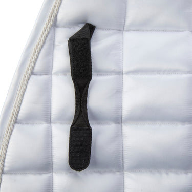 Shires White ARMA Eltar Satin Saddlecloth| Online For Equine