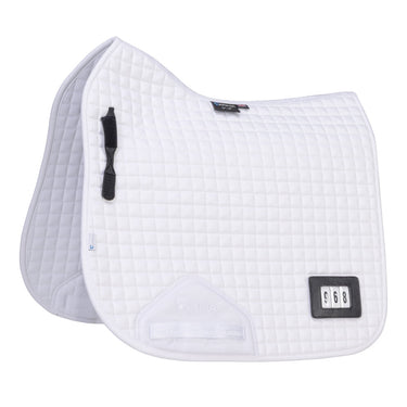 Buy Shires White ARMA Numbered Dressage Saddlecloth | Online for Equine