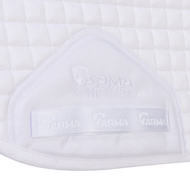 Buy Shires White ARMA Numbered Dressage Saddlecloth | Online for Equine