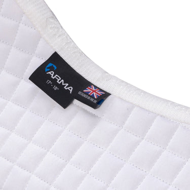 Shires White ARMA Numbered Saddlecloth| Online For Equine