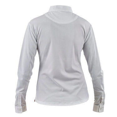 Shires White Aubtion Long Sleeve Stock Shirt| Online For Equine