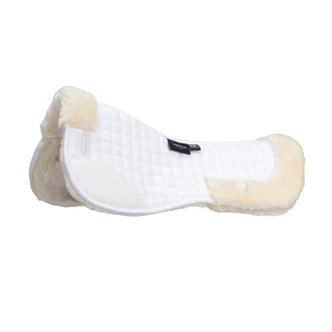 Shires White  / Nat ARMA Deluxe Cotton Half Pad| Online For Equine