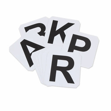 Shires White Self-adhesive Dressage Letters| Online For Equine