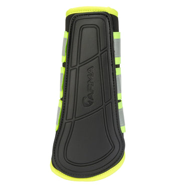 Shires Yellow ARMA EQUI-FLECTOR Brushing Boots| Online For Equine