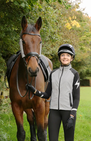 Silva Flash Reflective Gilet by Hy Equestrian| Online For Equine