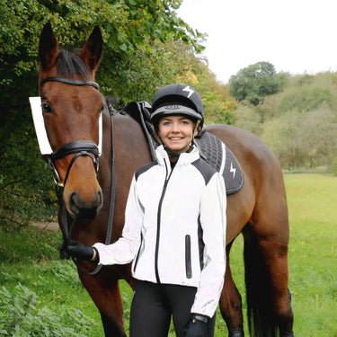 Silva Flash Reflective Jacket by Hy Equestrian| Online For Equine