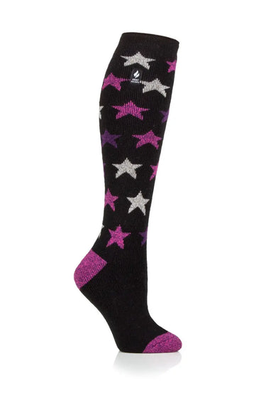 Buy SockShop Long Heat Holder Lite Stars Ladies Long Socks| Online for Equine