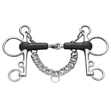 Buy Sprenger Sensogan Single Jointed Rubber Pelham Bit| Online for Equine