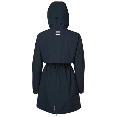 Stierna Cloud Ladies Navy Waterproof Riding Rain Parka Coat| Online For Equine